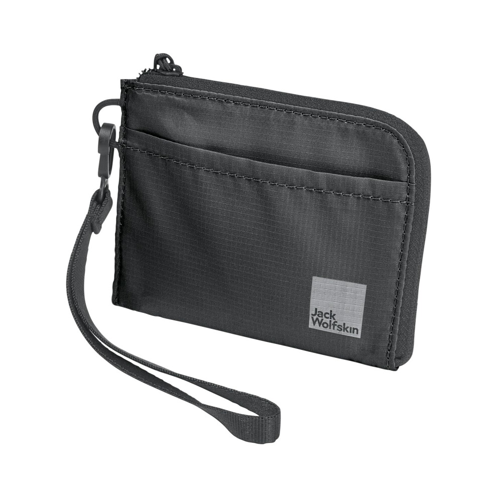 Jack Wolfskin Unisex Wandermoon Wallet Travel Accessory Wallet, Granite Black, Granite Black, One Size