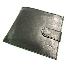 Leather Emporium Mens Black Leather Wallet
