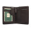VISCONTI Heritage Collection Brixton Bi-Fold Leather Wallet RFID Blocking HT11 Chocolate 1