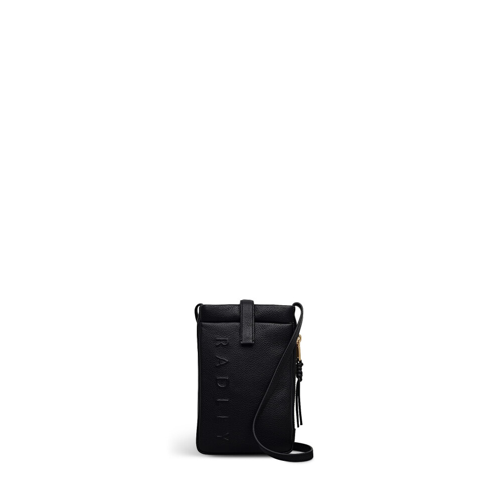 Radley London Ridgeway Gardens Women's Leather Medium Phone Cross Body, Black