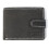 JCB JCB - Mens Genuine Leather Wallets | Tri Fold Button Close Wallet RFID Protected (Black Box, Black) 1