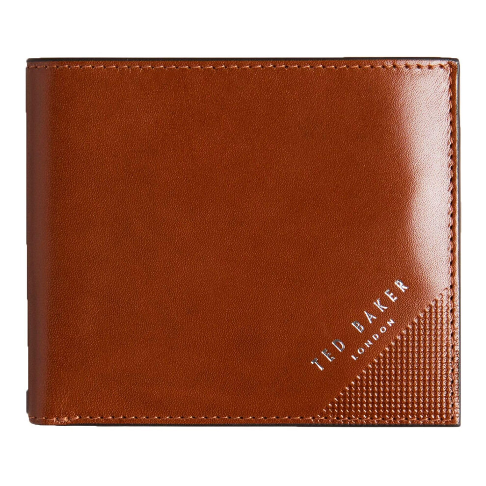 Ted Baker London Prugs Embossed Corner Leather Bifold Coin Wallet