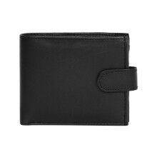RAS WALLETS Men?s RFID Blocking Real Leather Wallet ? Soft Nappa Bifold Purse with Coin Pocket, Zipped Note Section, Cardholder Slots & ID Windows ?