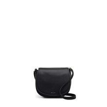 RADLEY London Liverpool Gardens Women's Leather Medium Flapover Crossbody, Black