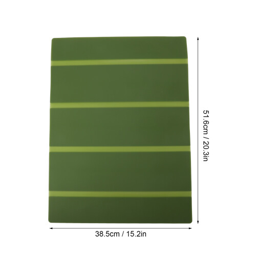 Tapis de table de camping pliant Vert OD 51,6x38,5 cm 1