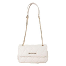 Valentino Frisia Flap Shoulder Bag Ecru Cream