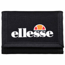 Ellesse Unisex Clarino Wallet, Logo Front, Fastening, with Inner Compartments, black, 8x13x2 cm, Casual
