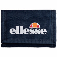 Ellesse Unisex Clarino Wallet, Logo Front, Velcro Fastening, with Inner Compartments, blue, Casual