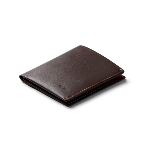 Bellroy Note Sleeve Wallet (Slim Leather Men's Wallet, RFID Blocking, Holds 4-11 Cards, Coin Pouch, Flat Note Section) - Java Caramel