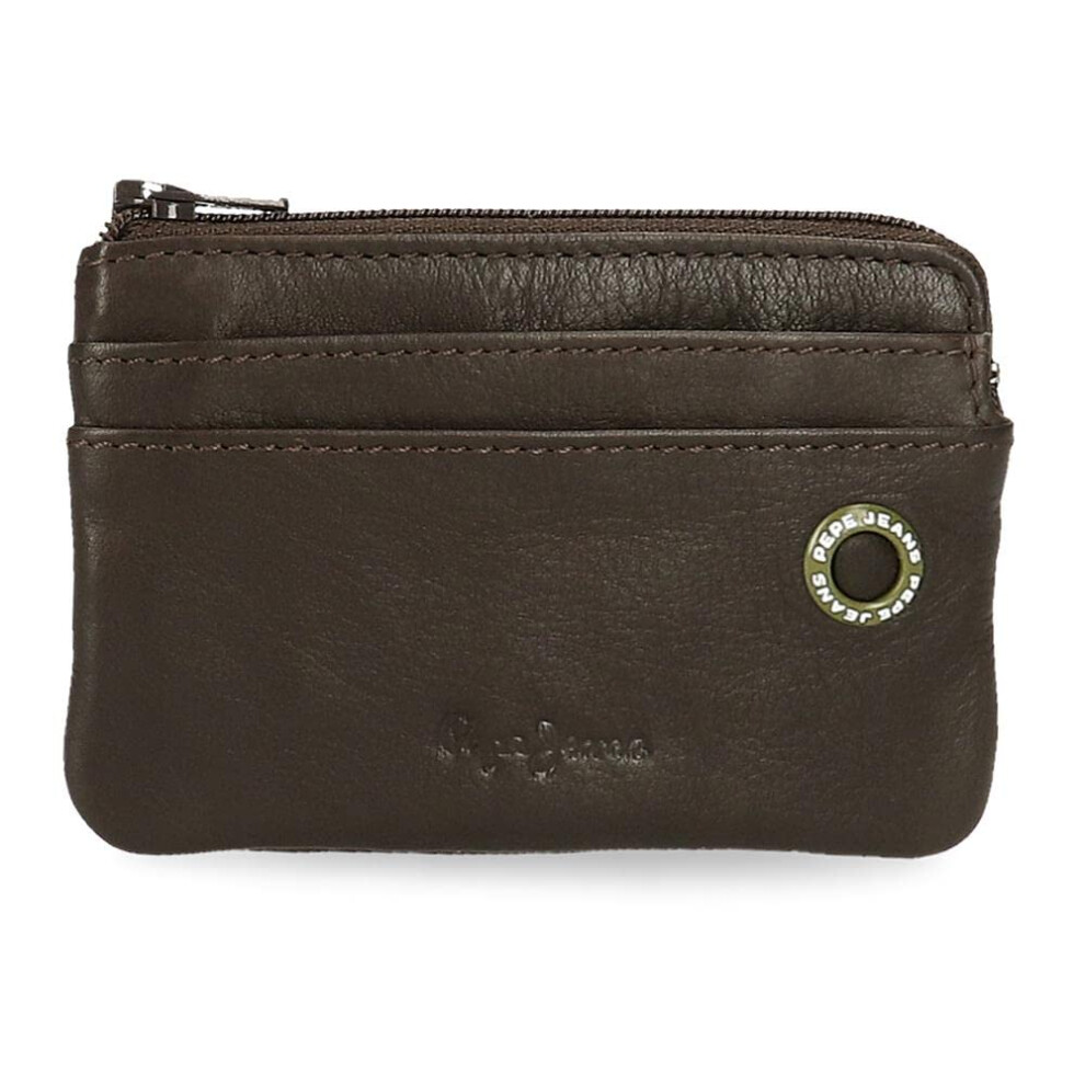 Pepe Jeans Badge Purse, Unique, ?Nica, Wallet Brown