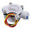 S402B 2 Points PE Pipe Water Flow Sensor Hall Flowmeter G 1/4" Fast Connection Interface,Water Dispenser Flow Meter 4