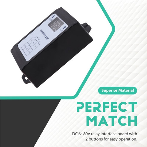 Voltage Monitor Module,  0-99.9V Relay Controller Board for Overvoltage Undervoltage Control Voltage Detection 2
