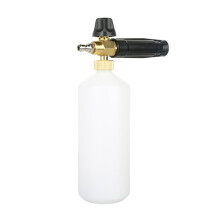 Car Wash Foam Pot Foam Cannon Bottle Snow Foam Cannon 1/4 Inch Quick Connector for Adjustable Snow Foam Car Wash Tool