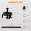 Harmonic Balancer Puller Tools Set Auto Quickly Removes 551141 Harmonic Balancer + 25264 Puller for 10