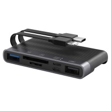 USB C Docking Station with Multiport Adapter Hub Card Reader USB Dongle