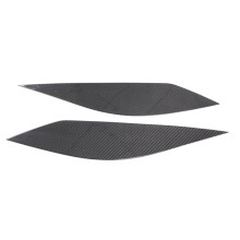 Car Headlight Eyebrow Cover Trim Dry Carbon Fiber for Corvette C7 2014-2019 Automotive Exterior Accessories