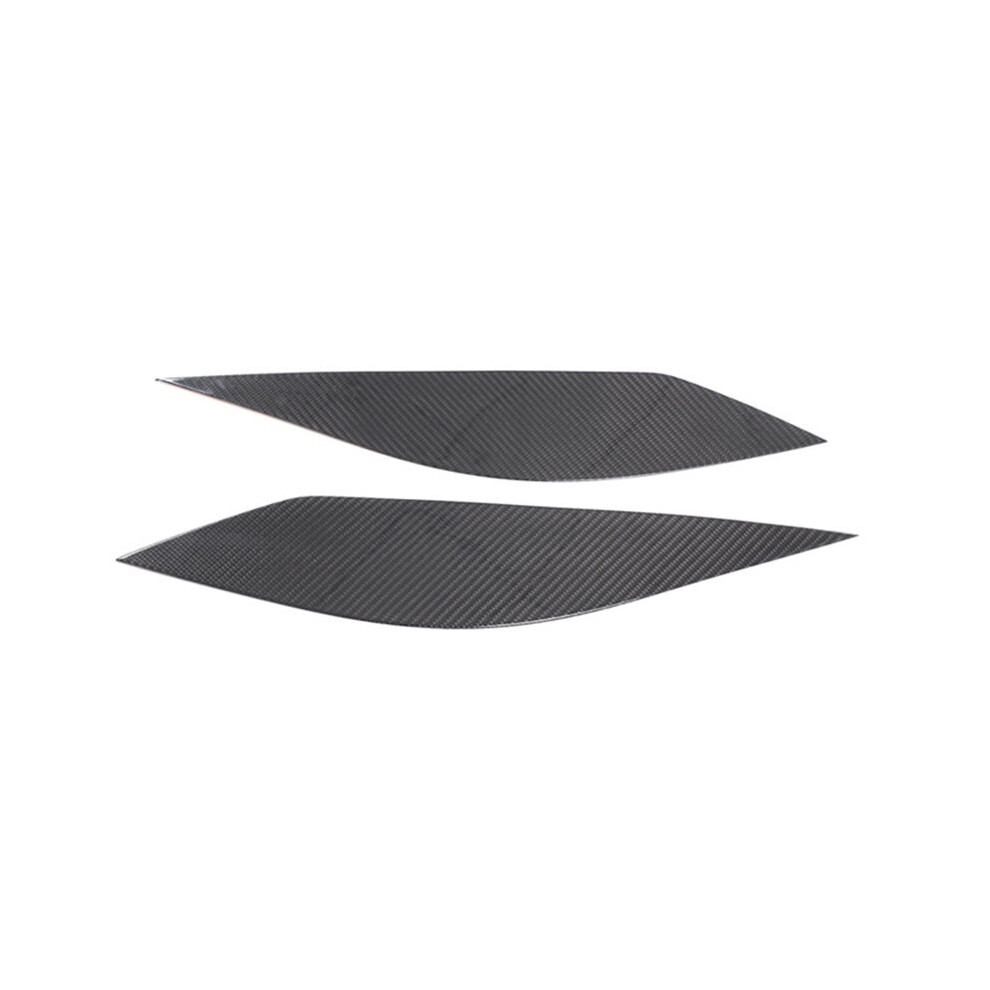Car Head Eyebrow Cover Trim Dry Carbon Fiber For Corvette C7 2014-2019 Automotive Exterior Accessories Light 6031949373430