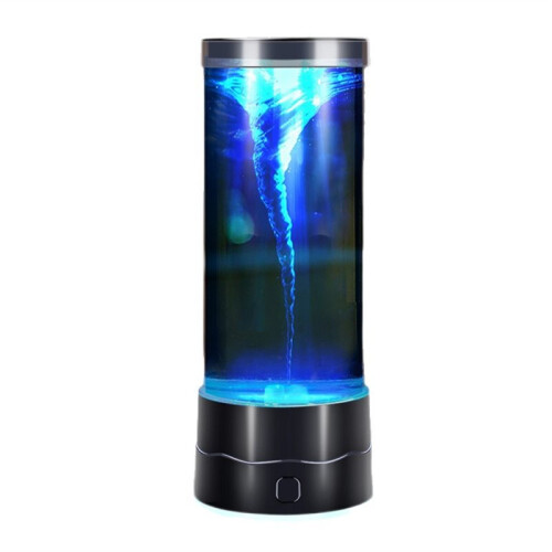 LED Tornado Night Light USB Multi-Colour Changing Atmosphere Lamp  Home Decor Lamp