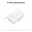 For  A1 A1  Hotend Heating Assembly Mounting Base, Replacement Ceramic Zirconia H2D Hotend Bracket 8