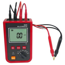ETCR3620 Portable Milliohmmeter 1.2A 20kΩ  Low Value Resistance Tester Accurate 4-Wire Method /AC 2 CH EU Plug
