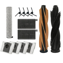 13 Pcs for Aqua 10 Ultra Roller / Aqua 10 Roller Sweeping Accessories Main Side Brush Mop Filter Dust Bags