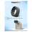Silicone Charging Dock for Meta , Magnetic Fast Charging Stand,Stable Desktop Dock for Wristband 6