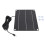 6W Monokristall-Solarmodul-Ladegerät, 6V, Type-C 2