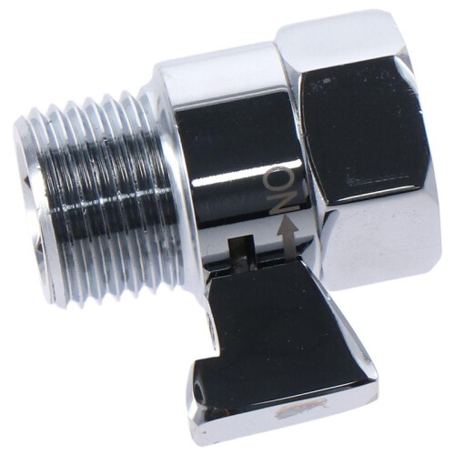 Shower Flow Control Angle Valve,Brass Handheld Direct Valve Valve, Water Volume Adjust Device,Water Pressure Regulator