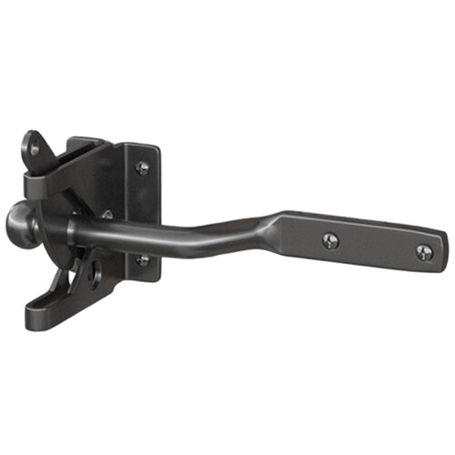 Self-Locking Gate  Carbon Steel Post Mounted Fence Gate  Heavy Duty Automatic Gravity Lever Fence Gate