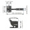 Self-Locking Gate  Carbon Steel Post Mounted Fence Gate  Heavy Duty Automatic Gravity Lever Fence Gate 7