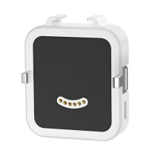 For GO Ultra Quick-Release Battery Life Dock Portable Data Transfer and Charging Dock for Action Cameras White