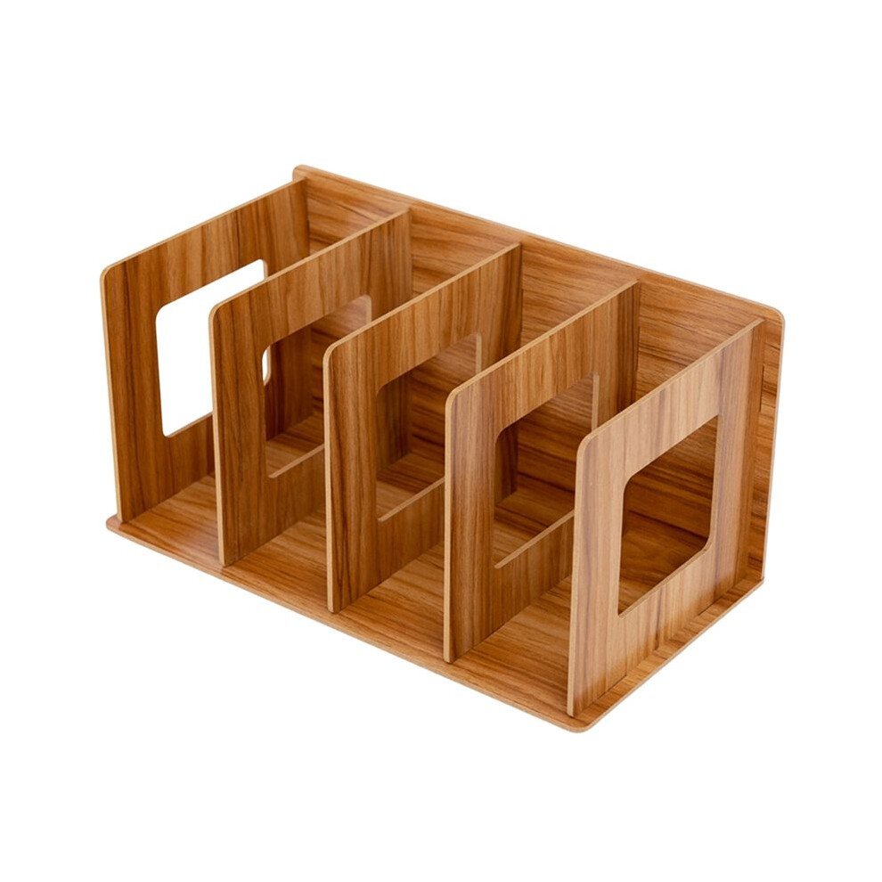 Desktop Shelf Student Book Stand Simple Desktop Bookshelf Diy Cd Rack Wooden Dvd Rack Office Organizers 6034227948238
