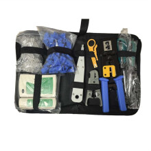 RJ45 Crimping Tool Kit for RJ11/RJ12/CAT5/CAT6/Cat5e Computer Maintenacnce Lan Cable Tester Network Repair Tool Set