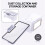For Cecotec Conga 999/Cecotec Conga M10 Kilgone G20 Robot Vacuum Cleaner Dustbin Dust Box 3