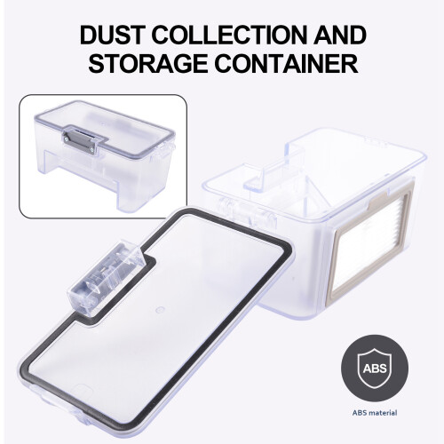 For Cecotec Conga 999/Cecotec Conga M10 Kilgone G20 Robot Vacuum Cleaner Dustbin Dust Box 2