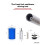 Bike Fork Star Nut Installation Tool 28.6Mm for Threadless Fork Tubes, Professional Star Nut Setting Installer Kit 10