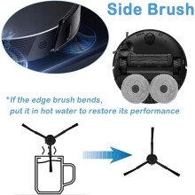 For Robot Vacuum S20+ / S10 / B108GL / B105 / B108CN B113CN Spare Parts, Main Side Brush Filter Mop Cloth