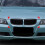 Car Front Kidney Grill Front Hood Grill Single  Vertical Grille for  3 Series E90 E91 2005-2008 6