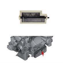 Car Hvac Evaporator Cover Air Heater Actuator Flap Motor AC Servo Cover for 5 6 7 Series G30 G11 G12 Right