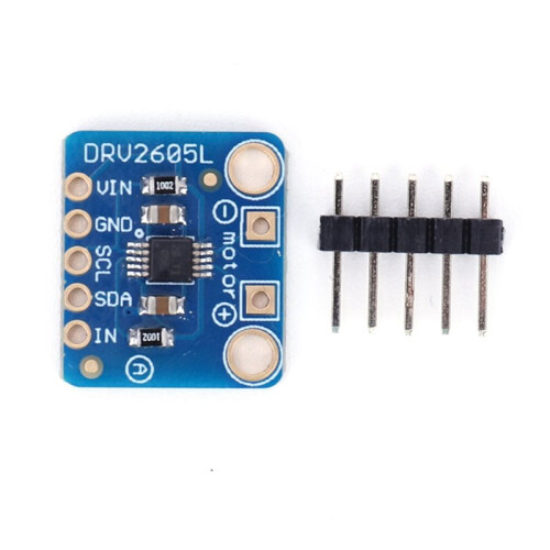 DRV2605L Haptic Motor Driver Controller Board 3V-5V with in/TRIG General Pin Vibration Motor Driver Module for 2