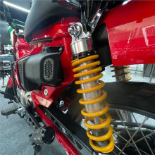 Motorcycle Air Filter Guard Trim Cover for Hunter Cub CT125 JA55 JA65 2020-2024 Air Intake Conversion Duct