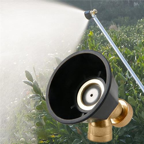 Agricultural Black Cyclone Air High-Pressure Nozzle Adjustable Windproof Sprayer Dosing Atomization Adjustable Sprayer 2