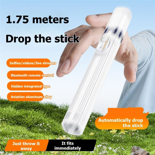 Trípode para Selfies de 1,75 M con Apertura Automática de 360 y Trípode para Selfies de Viaje B 2