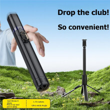 1.75M Auto Open Selfie Stick Tripod with 360Selfie Stick Auto Open Mechanism Selfie Stick Tripod for Travel Phone A
