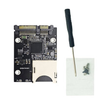 Memory Card to SSD Card Adapter Converter, 2.5 Inch SSD Adapter, for HDD Upgrade Accessories