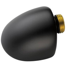For Delta Faucet Wall-Mount Supply Wall Elbow for Hand Held Shower with Hose, Matte Black 50560-BL