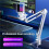 USB Gaming Microphone with Articulated Arm,White Computer Condenser Mic for PC Recording Podcasting Streaming B 2