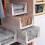 Stackable Closet Storage Baskets, Foldable Divided Clothes & Hat Organizer Bins,Wardrobe Storage for Bedroom,Bathroom 8