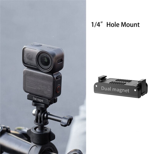 For  Osmo Action 6  Magnetic Tripod Mount Adapter Base, Strong Magnet Interface Bracket Stand Connector 2