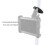 Aluminum Grab Bar Clamp Mount Base with 1.5''  for  1.5 Inch and  Double Socket Arm 8